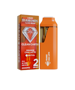 Orange Chai Latte Clean Carts