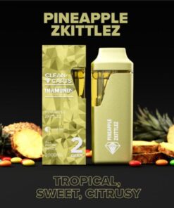 Pineapple Zkittlez Clean Carts Disposable