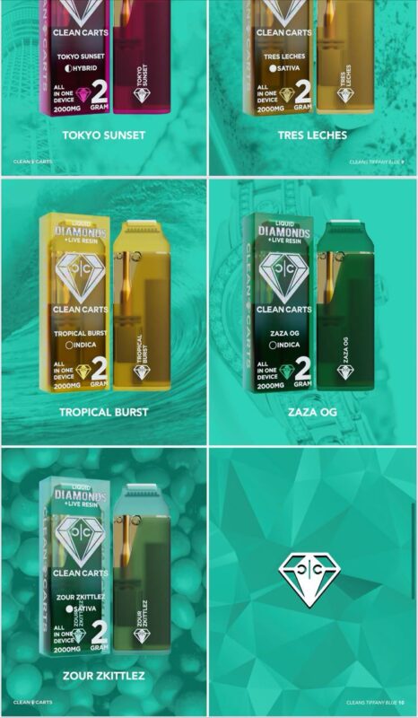 Clean Carts 2g Disposable