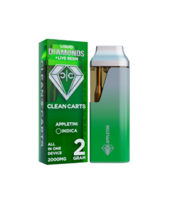 Clean Carts Apple Tini 2g Disposable