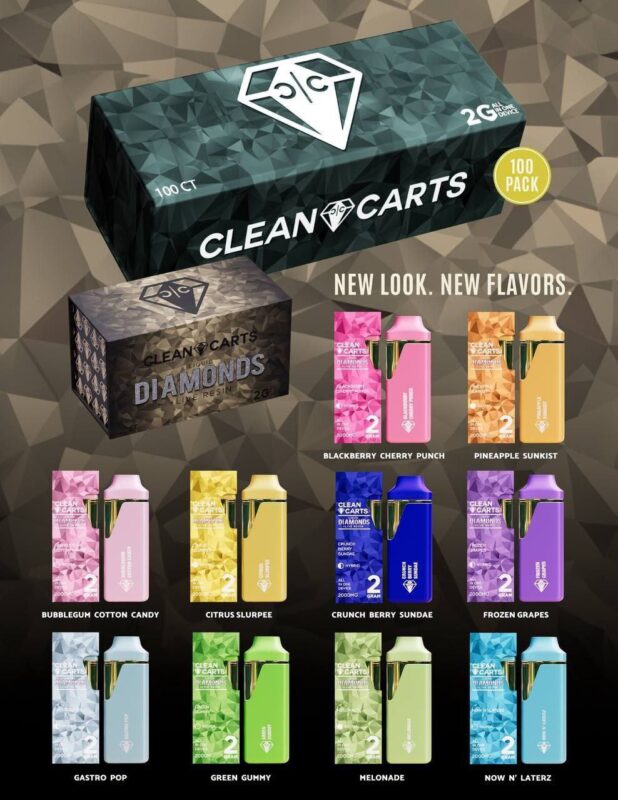 Clean carts disposable
